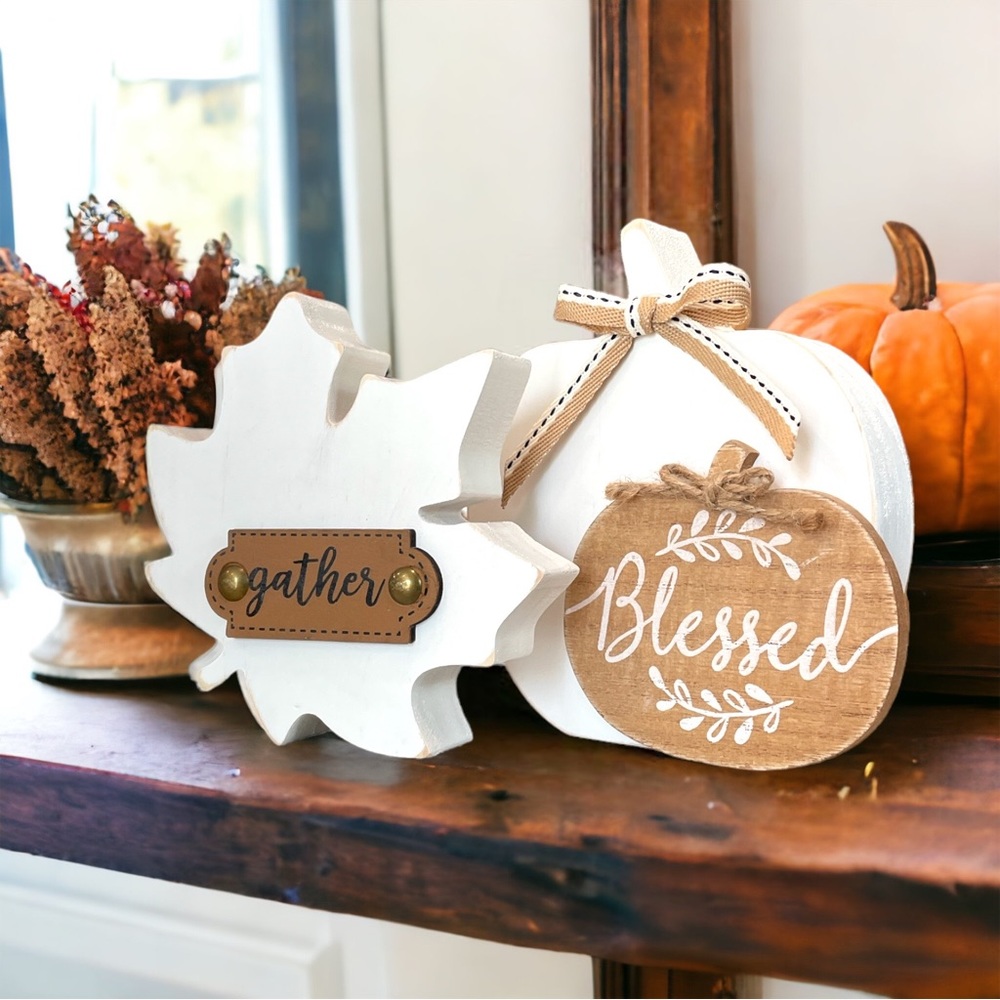 Set of 3 Fall Home Decor